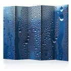 Paraván - Vízcseppek a kék üvegen II