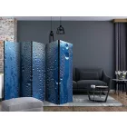 Paraván - Vízcseppek a kék üvegen II