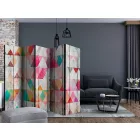 Paraván - Szivárványszínű háromszögek II