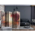 Paraván - Piros szív lombkoronájú fa II