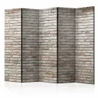 Paraván - Szürkésbarna téglafal II