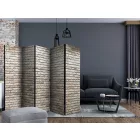 Paraván - Szürkésbarna téglafal II
