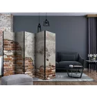 Paraván - Téglafal és beton duett II