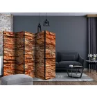 Paraván - Narancssárga kőfal II