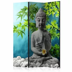 Paraván - Meditáló Buddha