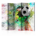 Paraván - Focilabda színes háttéren II