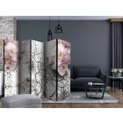 Paraván - Élénkvörös orchideák II