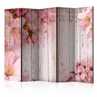 Paraván - Rózsaszín almavirág II