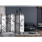 Paraván - Világtérkép újság mintával II