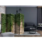 Paraván - Borostyán téglafalon IV