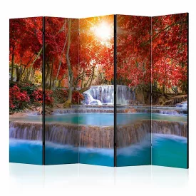 Paraván - Vízesés az erdőben II