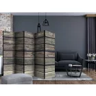 Paraván - Fakunyhó deszka fala II