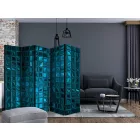 Paraván - Azúrkék mozaik II