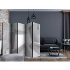 Paraván - Fehér és szürke szoba II