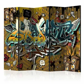 Paraván - Színes graffiti II