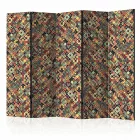 Paraván - Szivárvány mozaik II