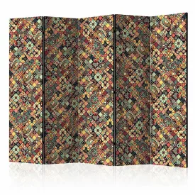 Paraván - Szivárvány mozaik II