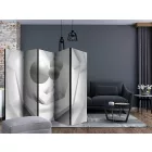 Paraván - Fehér lebegő gömbök II