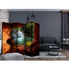 Paraván - Erdei vízesésre néző barlang II