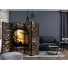 Paraván - Köves ablak a reggeli ködre II