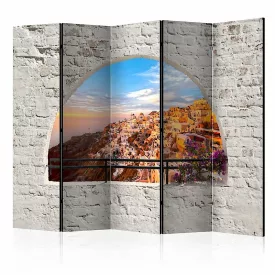 Paraván - Ablak Szantorinire II