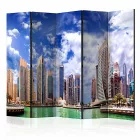 Paraván - Gomolyfelhő Dubai felett II