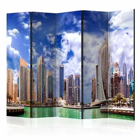 Paraván - Gomolyfelhő Dubai felett II