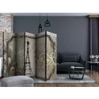 Paraván - Régi Párizs (arany) II