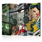 Paraván - Grafiti lány II