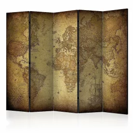 Paraván - Régi világtérkép II