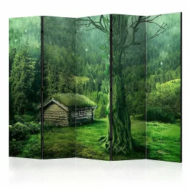 Paraván - Elszigetelt kunyhó az erdőben II