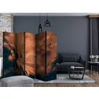 Paraván - Gerbera bronz színben II