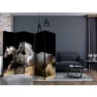 Paraván - Vágtató lovak a homokban II