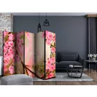 Paraván - Rózsaszín azálea IV