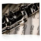 Paraván - Klarinét és kotta II