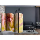 Paraván - Pasztell színű dália virág cseppekkel II