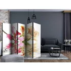 Paraván - Trópusi virágok - orchideafa (bauhinia) II