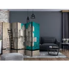 Paraván - Beton kocka graffiti II