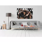 Kép - Zenét hallgató majom (barna)