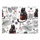 Fotótapéta - Szerelmes macskák