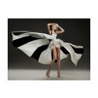 Fotótapéta - Gyönyörű szőke csodálatos ruhában