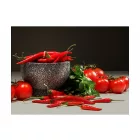 Fotótapéta - Piros paprikák és paradicsomok