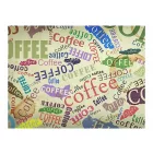 Fotótapéta - Kávé feliratok