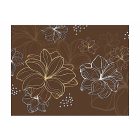 Fotótapéta - Barna szirmok