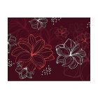 Fotótapéta - Bordó szirmok