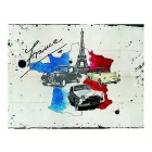 Fotótapéta - Franciaország térképe autókkal