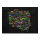 Fotótapéta - A térkép Lengyelország