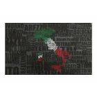 Fotótapéta - Olaszország térképe szövegekből