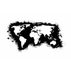 Fotótapéta - Fehér kontinensen fekete óceánok ... 2