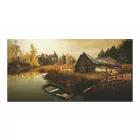 Fotótapéta - Kunyhó az erdő szélén 2